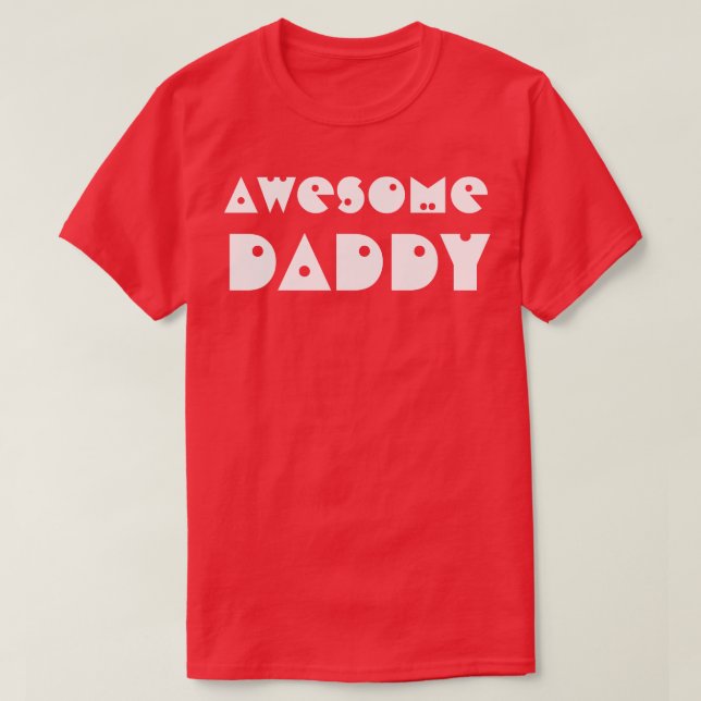 Camiseta Increíble regalo del Día del Padre (Diseño del anverso)