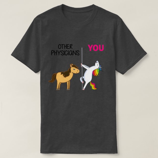 Camiseta Increíble Regalo Unicornio Para Médicos (Diseño del anverso)