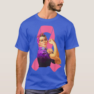 Camiseta Increíble Rosie The Riveter Podemos Hacerlo Cáncer