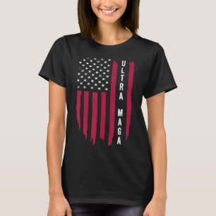 Camiseta Increíble salir en Estados Unidos con bandera nort