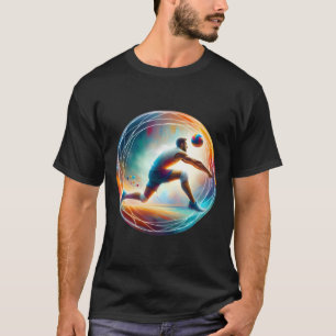 Camiseta Increíble Salto De Voleibol - Atleta En Acción