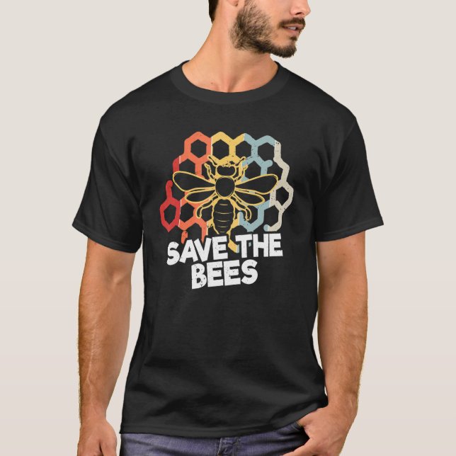 Camiseta Increíble Salve Las Abejas Beehive Beehive (Anverso)