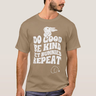 Camiseta Increíble Sé Amable Un Amante De Los Conejos Anima