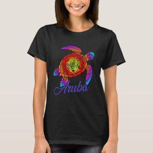 Camiseta Increíble Tortuga Marina de Aruba Islas del Caribe