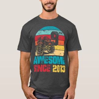 Camiseta Increíble trabajo infantil desde 2013 Camión Monst