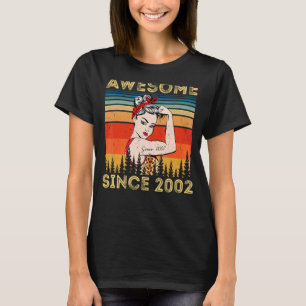 Camiseta Increíble vintage desde leopardo de cumpleaños 200