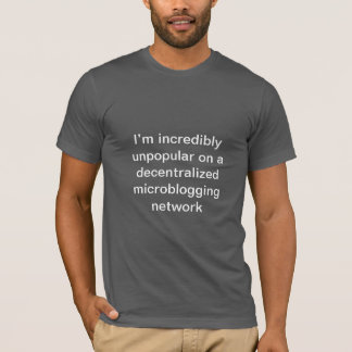 Camiseta Increíblemente impopular