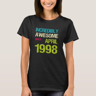 Camiseta Increíblemente Increíble Desde El Cumpleaños De Ab