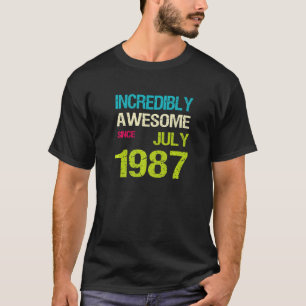 Camiseta Increíblemente Increíble desde el cumpleaños de ju