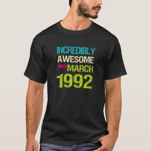 Camiseta Increíblemente Increíble Desde El Cumpleaños De Ma