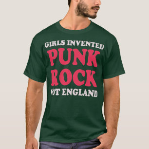 Camiseta Increíbles Chicas invirtieron rock Punk no Inglate