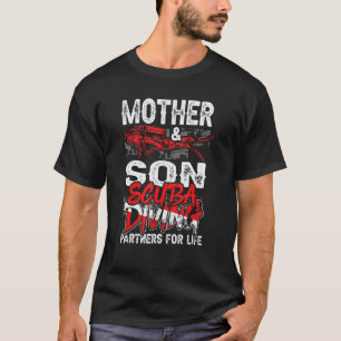 Camiseta Increíbles compañeros de buceo madre e hijo para t