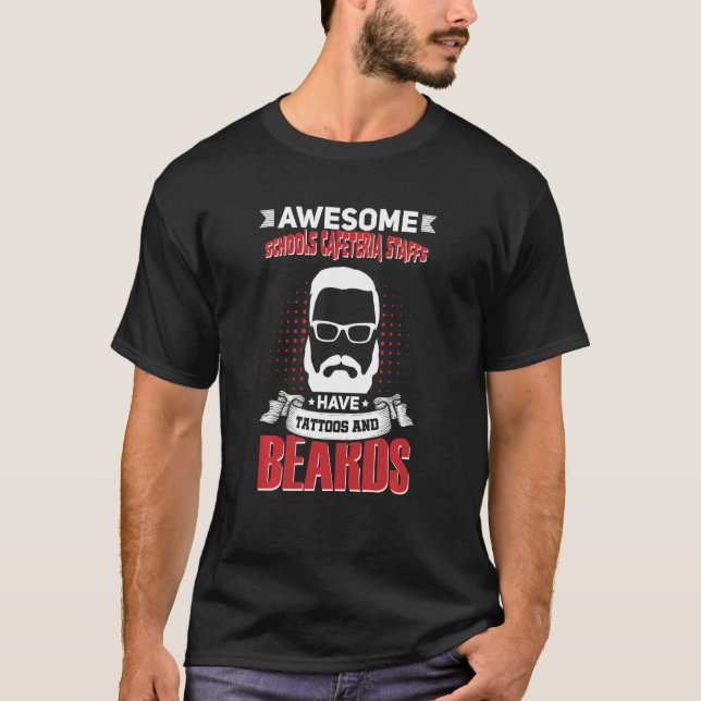 Camiseta Increíbles Personal de Cafetería de Escuelas Compa (Anverso)