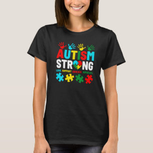 Camiseta Increíbles Talentos Fuertes Útiles Valiosos Autism