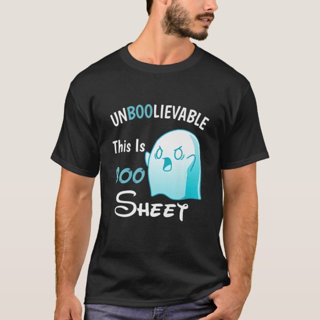 Camiseta Incuestionable Esta Es La Hoja De Boos Fantasma De (Anverso)