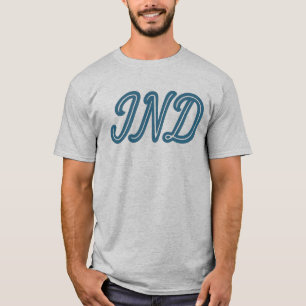 Camiseta IND Código del Aeropuerto de Indianápolis - Aviaci