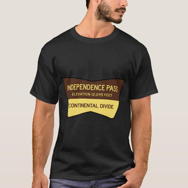 Camiseta Independence Pass Colorado Rocky Mountains � Spiri (Anverso)