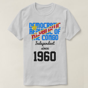 Camiseta Independencia de la bandera de la República Democr
