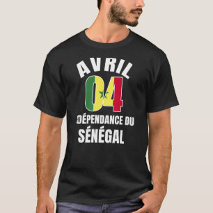 Camiseta Independencia de Senegal Independiente