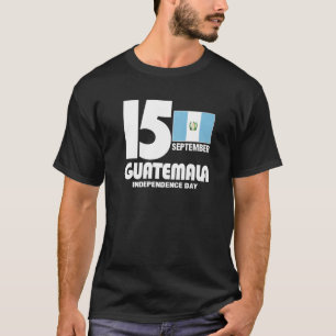 Camiseta Independencia del Orgullo de Guatemala 15 de septi