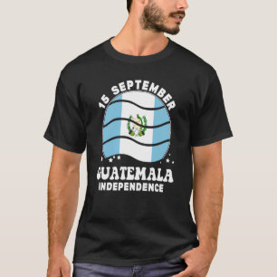 Camiseta Independencia del Orgullo de Guatemala 15 de septi