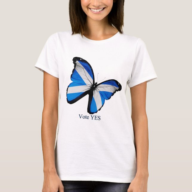 Camiseta Independencia escocesa (Anverso)