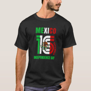 Camiseta Independencia Patriótica Mexicana 16 de septiembre