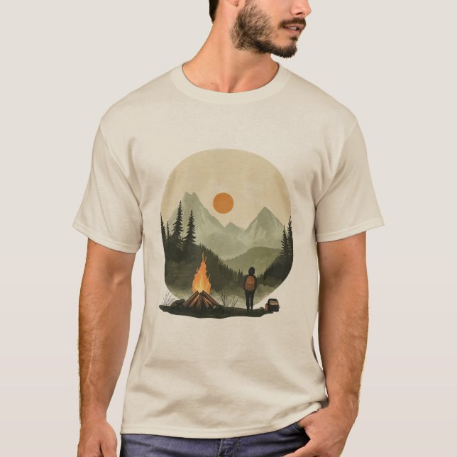 Camiseta independiente Nomad Life (Anverso)