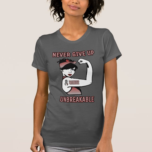 Camiseta INDESAYUNABLE... diabetes (Anverso)
