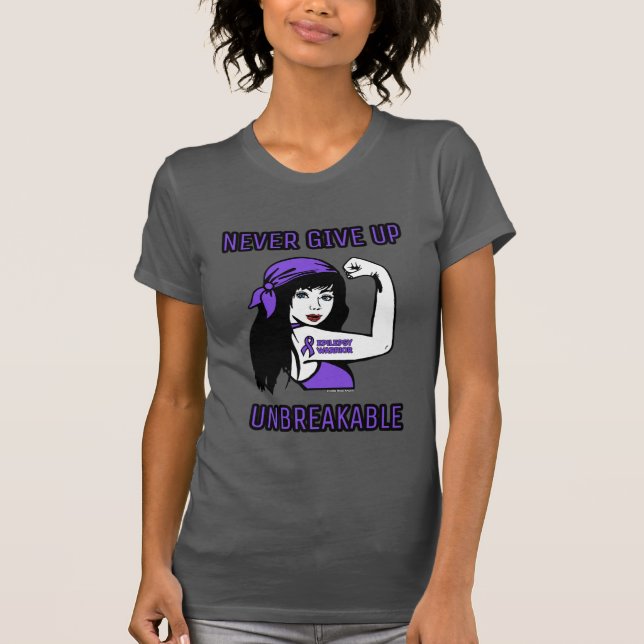 Camiseta INDESAYUNABLE... Epilepsia (Anverso)