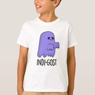 Camiseta Indi-gost Funny Halloween Indigo Ghost Pun