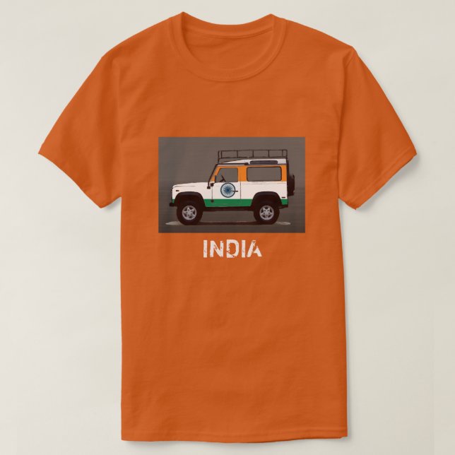 CAMISETA INDIA (Diseño del anverso)