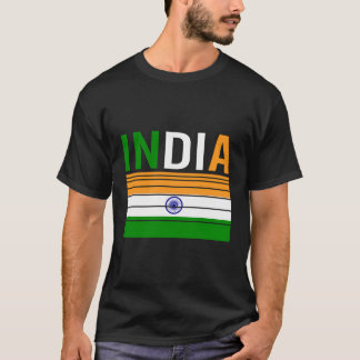 Camiseta India Bandera Tee Indian Prige Gift India Country 