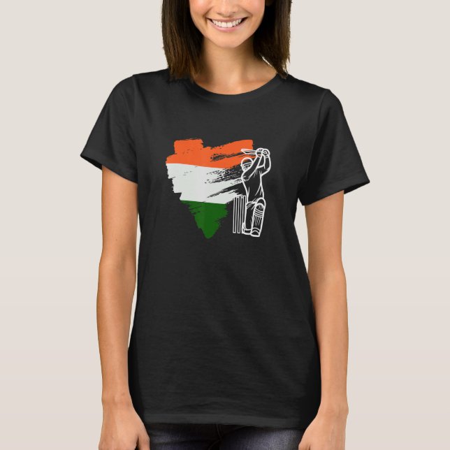 Camiseta India cricket (Anverso)
