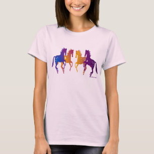 Camiseta india de la muñeca de las señoras de los