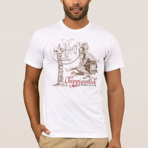 Camiseta india del nativo americano en muerte
