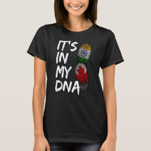 Camiseta India: Día de la Bandera Orgullosa Hindi Sikh Cana