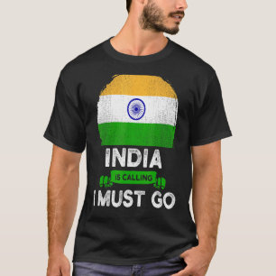 Camiseta India dice que debo ir a las raíces de la herencia