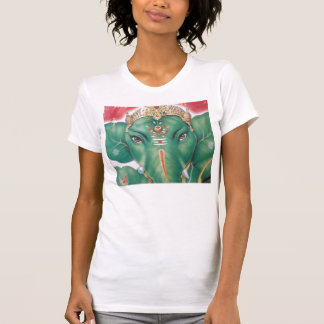 Camiseta India-dios-ganeshagreen