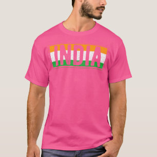 Camiseta India: entrenador de atleta deportivo indio de cri