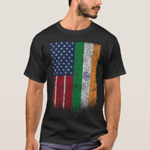 Camiseta India Estados Unidos de América bandera india vint