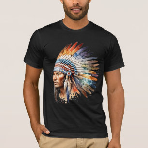 Camiseta india estadounidense