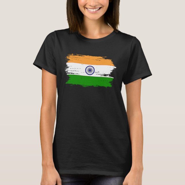 Camiseta India Flag for Proud German Indian (Anverso)