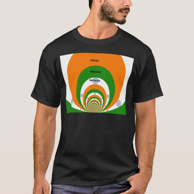 Camiseta India HAKUNA MATATA (Anverso)