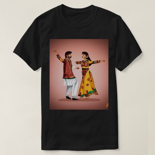 Camiseta "India increíble: Donde la tradición se encuentra  (Diseño del anverso)