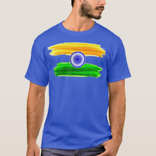 Camiseta India Independence Day 15 August 1947 Indian Flag 