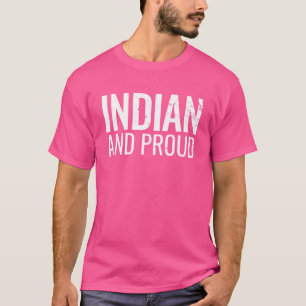 Camiseta India india y orgullosa India vintage