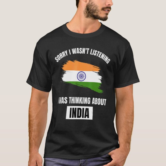 Camiseta India lamenta no haber escuchado pensar sobre Indi (Anverso)