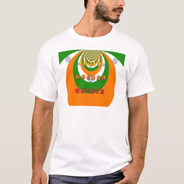 CAMISETA INDIA MATATA HAKUNA (Anverso)