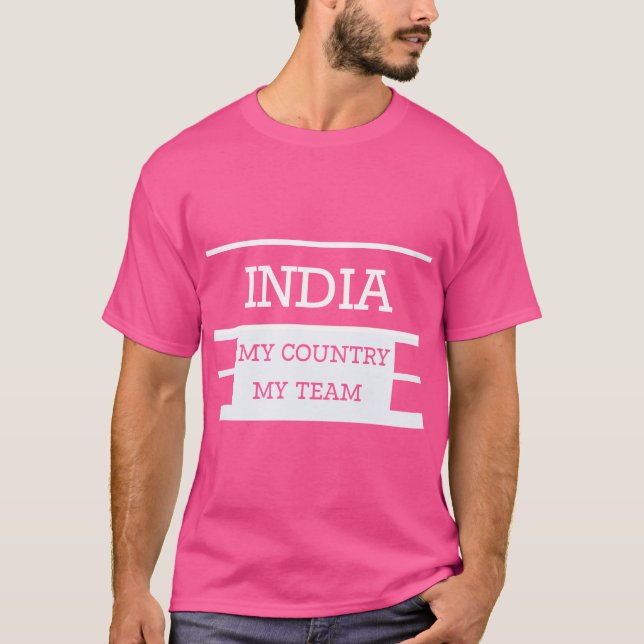 Camiseta India My Country My Team Concept (Anverso)